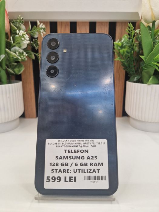 Samsung A25 128GB / 6GB RAM Garanție!#53191