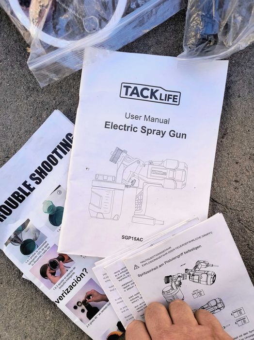 Aparat pistol pentru vopsit electric