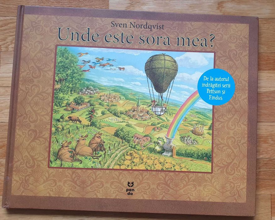 Carte "Unde este sora mea?" - Sven Nordqvist