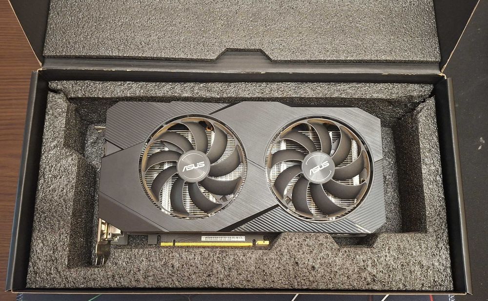 Placa video ASUS GeForce RTX 2060 DUAL EVO O6G 6GB GDDR6 192-bit