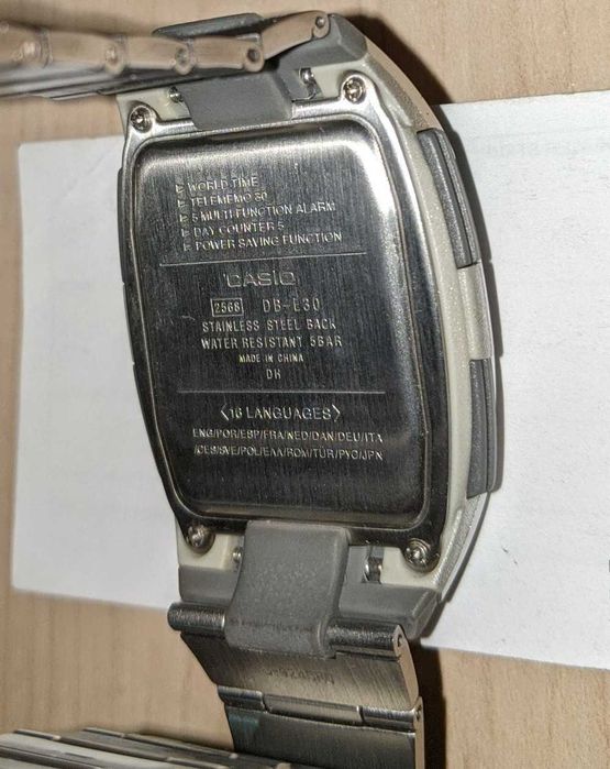 часы casio data bank db-e30d-1avdf