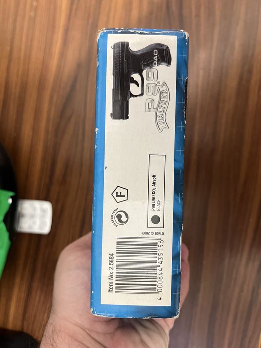 Pistol airsoft CO2 Walther P99 DAO
