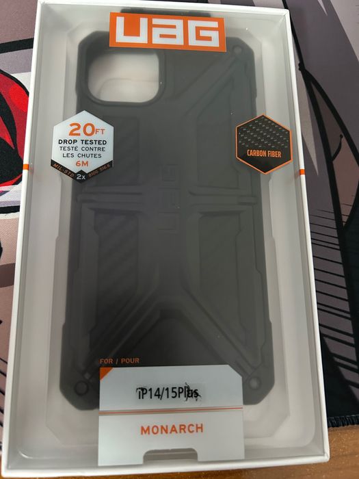 Vând Husă NOUĂ UAG IPhone 14/15 PLUS