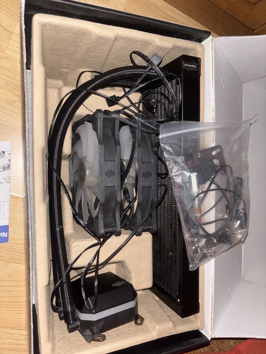 Cooler Aio silentium pc navis v2 280mm  INCOMPLET