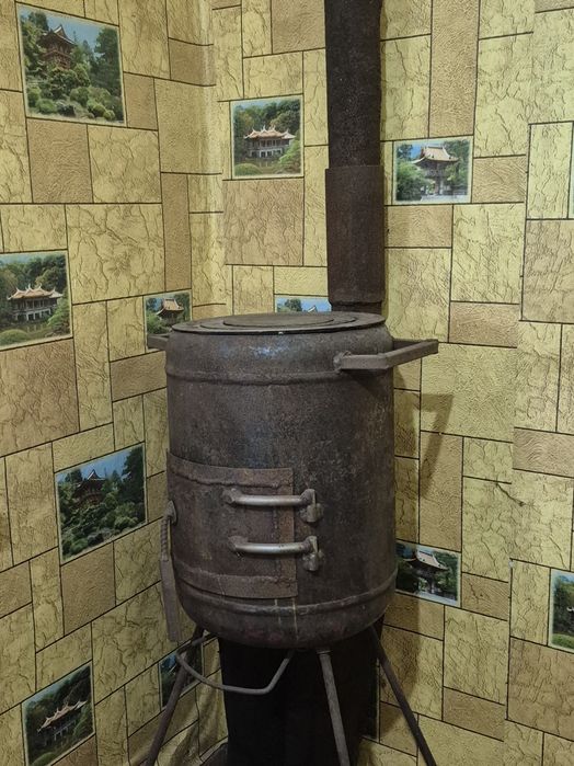 Печь металлическая