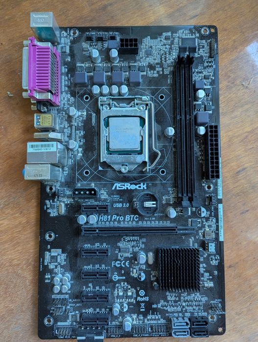 I5 4440 si placa de baza h81 pro BTC
