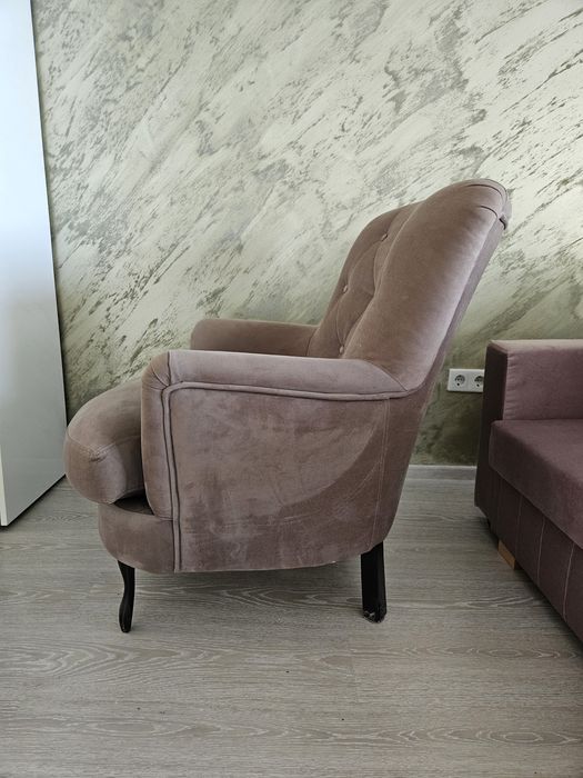 Fotoliu bej custom made