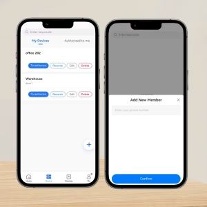 NFC пасивен интелигентен катинар