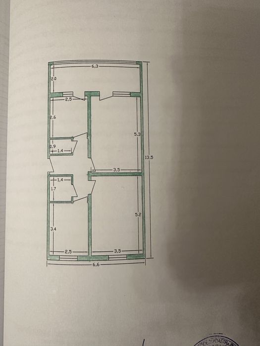 4 мавзеда 2 каватда 3 хонали уй сотилади