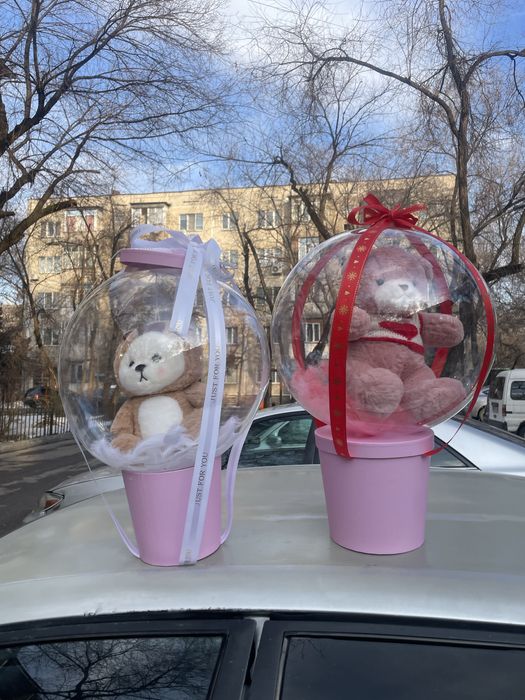 Мишка в шарике подарки