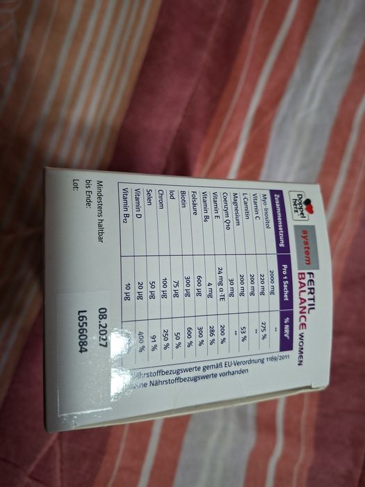 Хранителна добавка Фертил баланс за жени