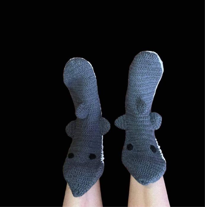 Различни модели плетени чорапи