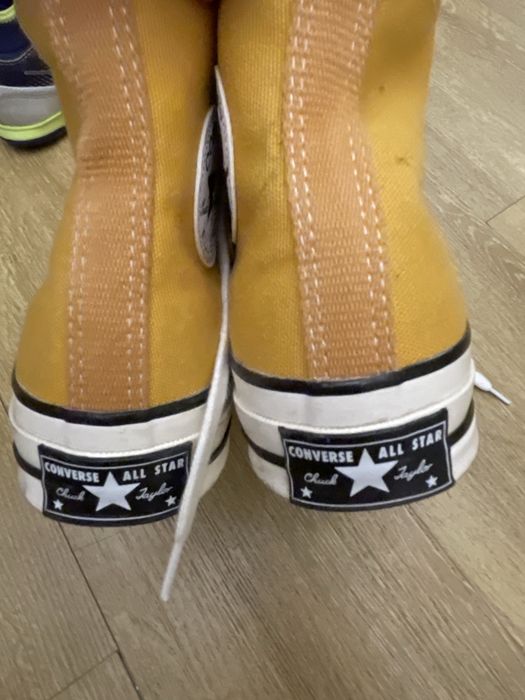 Converse Желтые chuck 70 unisex, размер 38