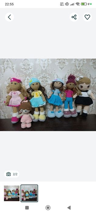 Куклы ручная работа