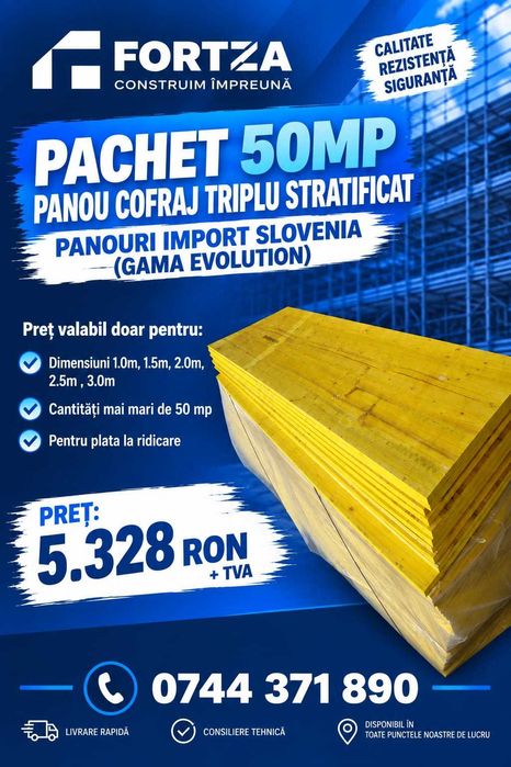 Panouri pentru cofraje