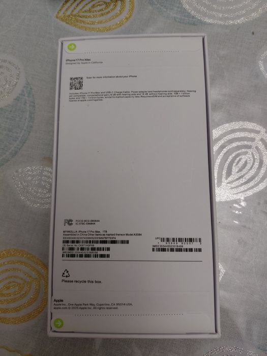 Продам новый IPhone 17, 1 TB