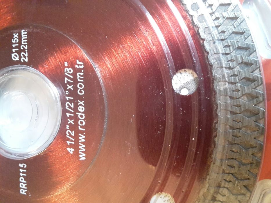Disc vidia Rodex grupul Montolit pentru gresie