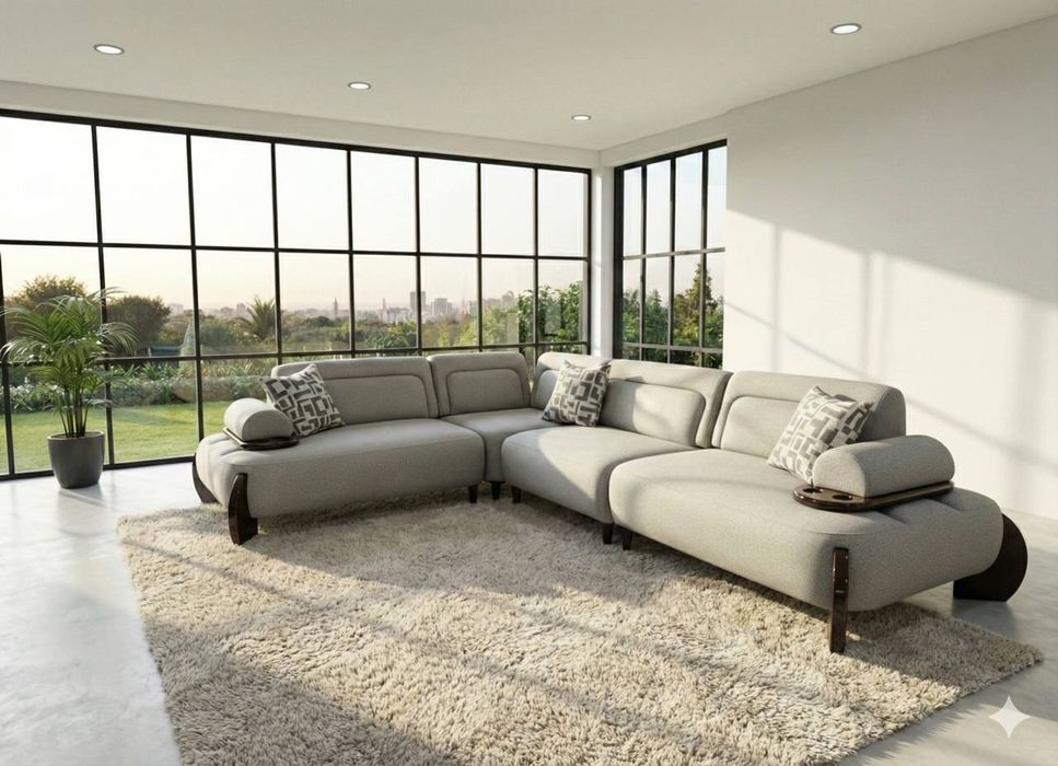 Модульный угловой диван