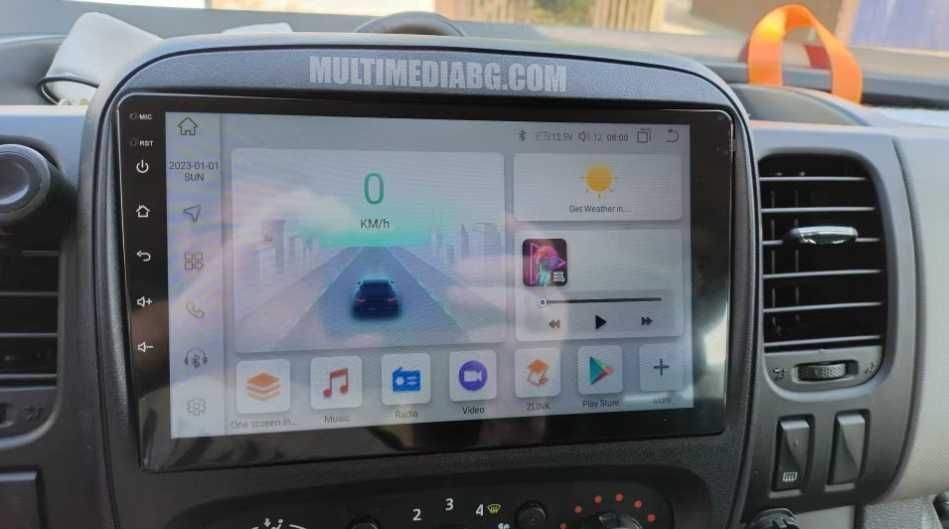 Renault Trafic 3 2014г-2021г Мултимедия Навигация Android