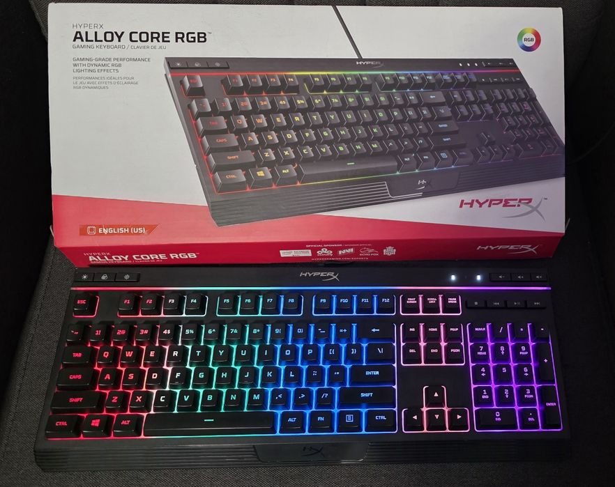 Tastatura gaming HyperX Alloy Core RGB