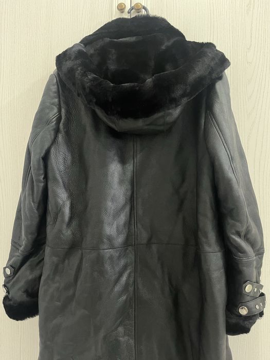 Дубленка черный