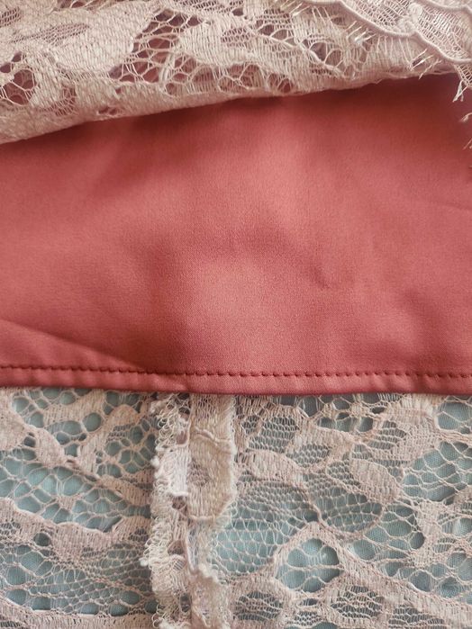 Нова дантелена рокля размер 44/ М