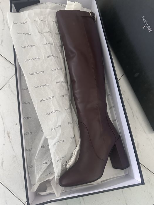 Patrizia pepe ботуш, нов, естествена кожа