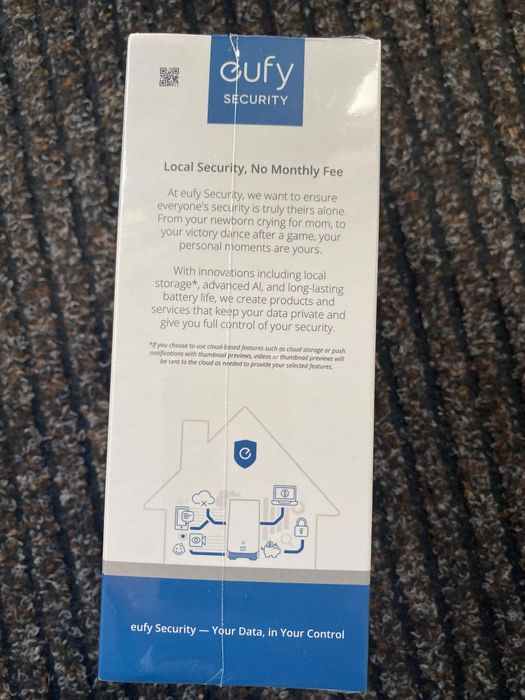 Sonerie video eufy E340 Wireless Dual Camera 2K HD, negru nouă sigilat