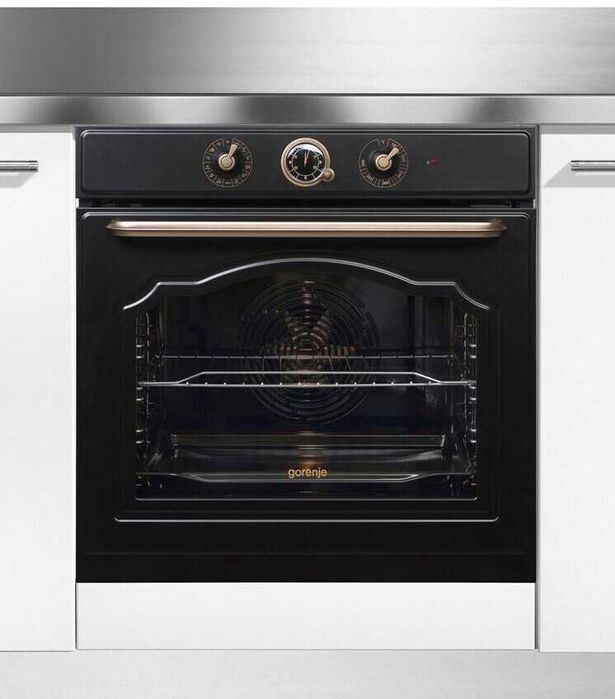 Фурна за вграждане GORENJE BOS67371CLB  + Стъклокерамичен плот RETRO