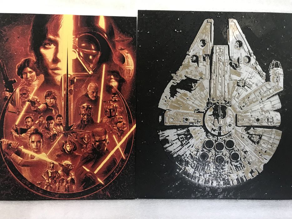 Hueforge детайлен цветен 3д печат Механичен Бухал