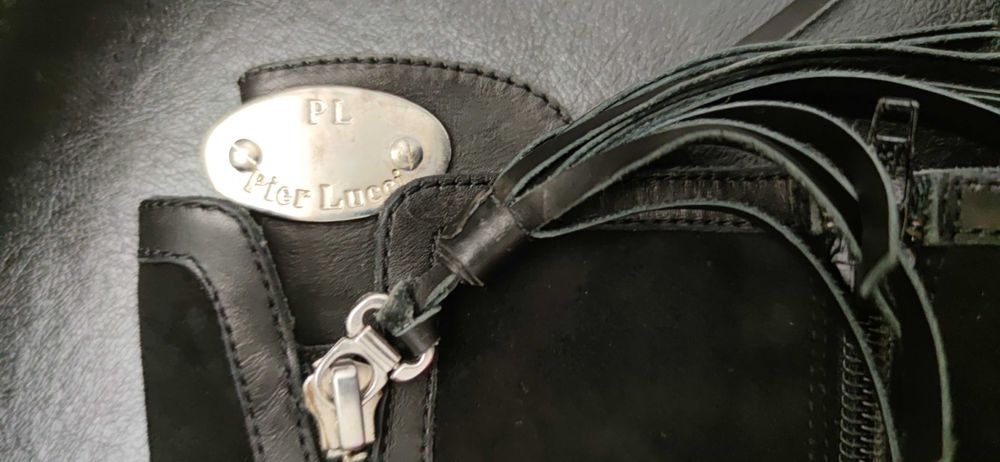 Ботуши Pier Lucci /Размер 37 / Естестена кожа и Велур