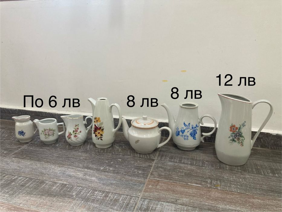 Порцелан-разни чашки ,кани,чинийки и др.