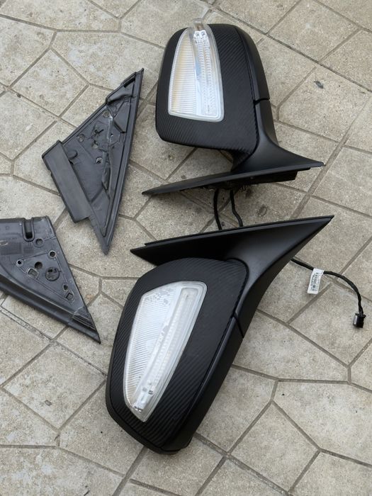 Странични Огледала Carbon за  Mercedes c class w204