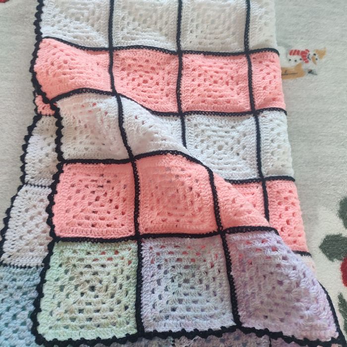 Бебешка пелена,одеалце, ръчно изработена