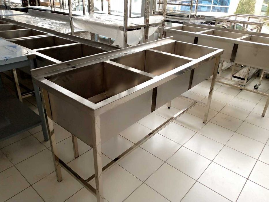 Промышленные мойки из нержавеющей стали. nerjaveyka