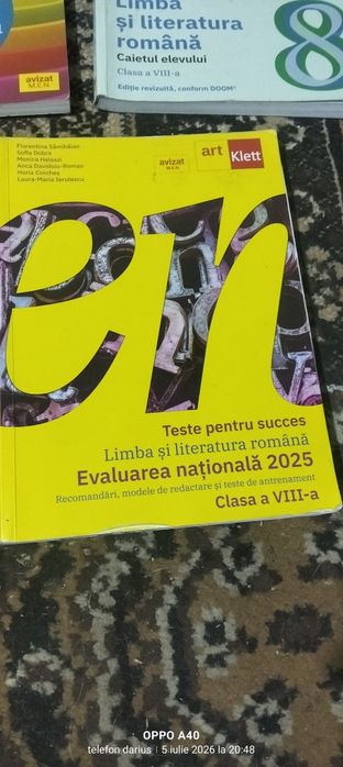Culegeri clasa a 8