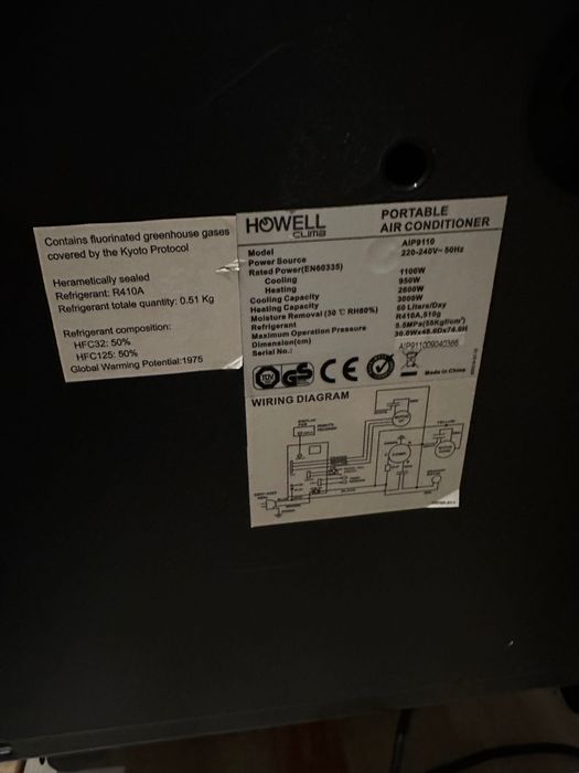 Howell Klima AIP9110