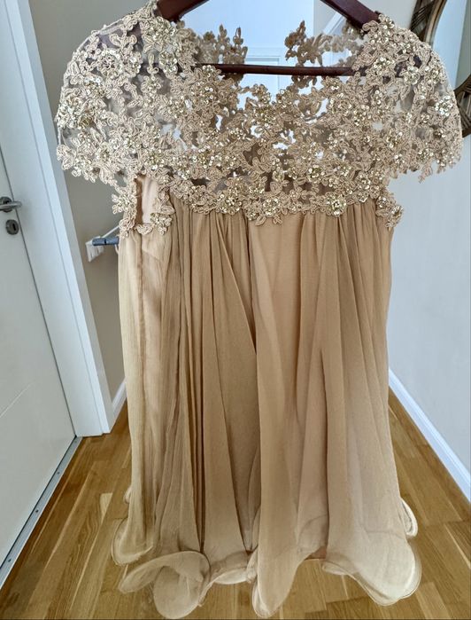 Rochie M. Marquise baby doll, matase naturala, S/M