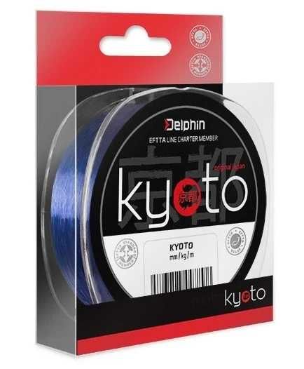 Monofilament Kyoto albastru 0,234 mm. / 200M ; set x 5 buc. - Delphin