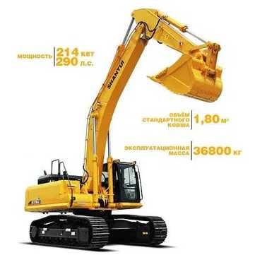 Экскаватор гусеничный Shantui SE370LC в наличии