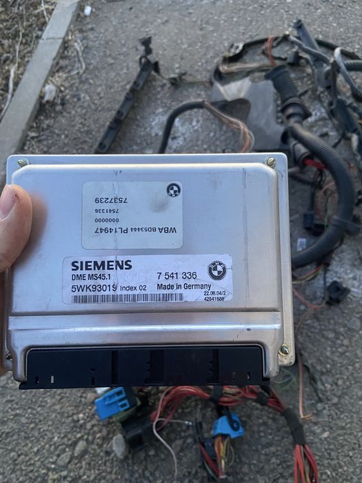 Bmw e46 купе ЭБУ ДМРВ проводка