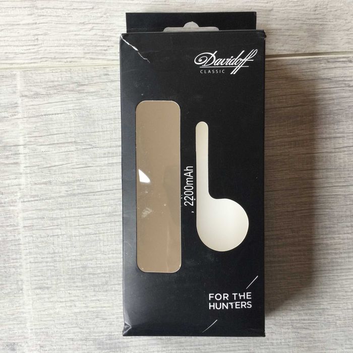 НОВА външна дизайнерска USB батерия пауърбанк powerbank DAVIDOFF