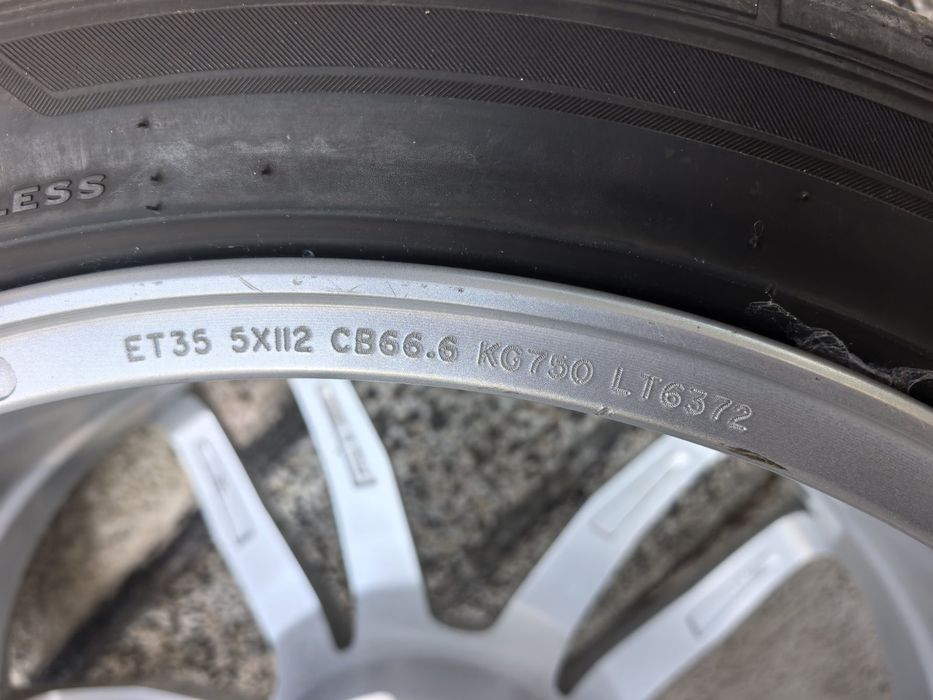 20ки 5х112 8.5J ET35+9.5 ET35