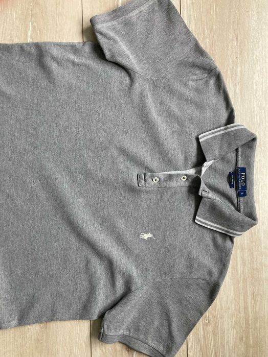 POLO By Ralph Lauren CUSTOM FIT t shirt мъжка поло тениска размер L