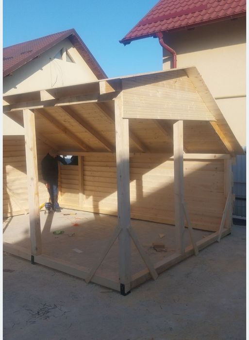 Vând și facem foișoare terase și magazie de depozitare și alte modele