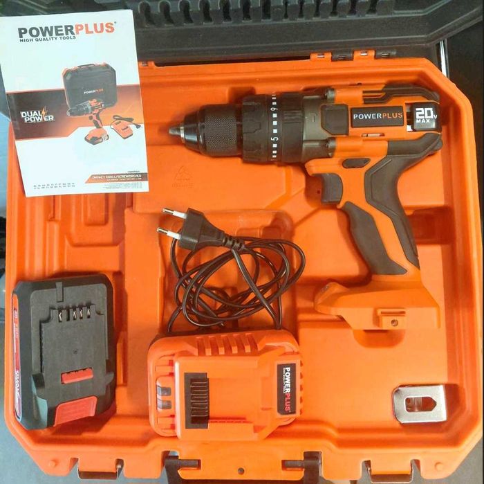 Винтоверт POWERplus Dual Power POWDP15200 – 50 Nm