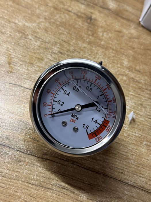 Манометр для воды гидравлический