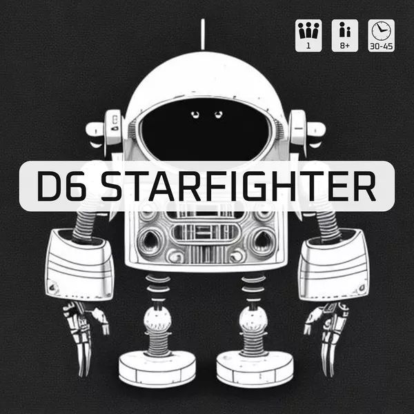 Настольная игра «D6 Starfighter”