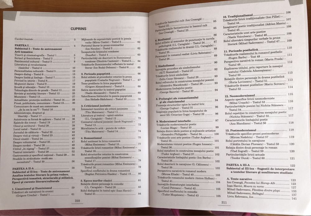 Carte bacalaureat romana