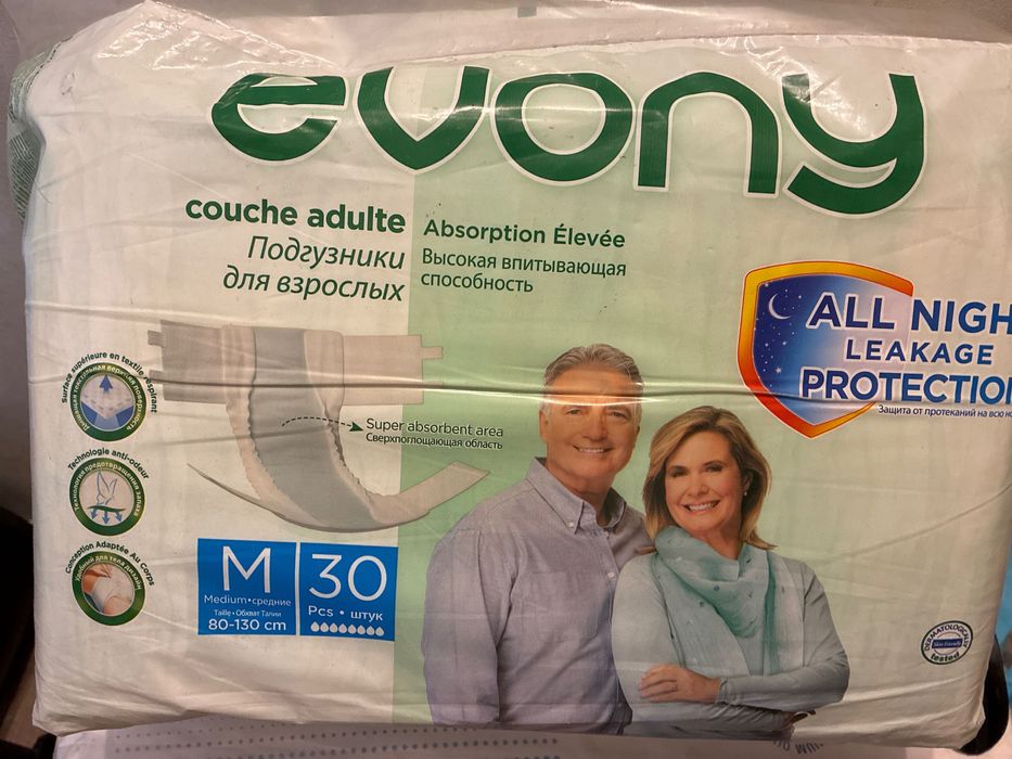 Evony памперсы для взрослых M